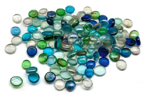 PEDRAS P/ORNAMENTACAO COLORIDA 250G REF-EL1381BL