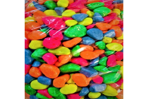 PEDRAS P/ORNAMENTACAO COLORIDA 500G REF-RJ11383