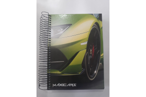 CADERNO 20 MATERIAS 400 FLS MAXICARS COD.188