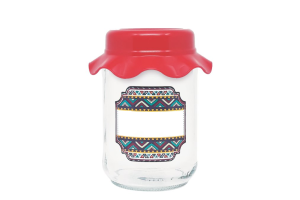 POTE TAMPA ONDULADA 590ML REF-1530